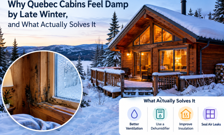 Why Quebec Cabins Feel Damp by Late Winter
