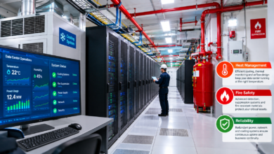 Data Center Design Priorities for Heat, Fire Safety, and Reliability