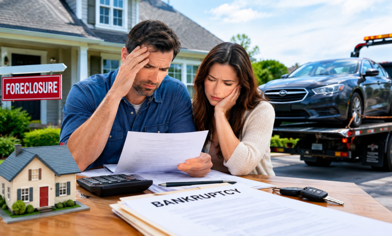 What Happens To Your Home And Car In Bankruptcy