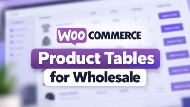 WooCommerce Product Tables for Wholesale