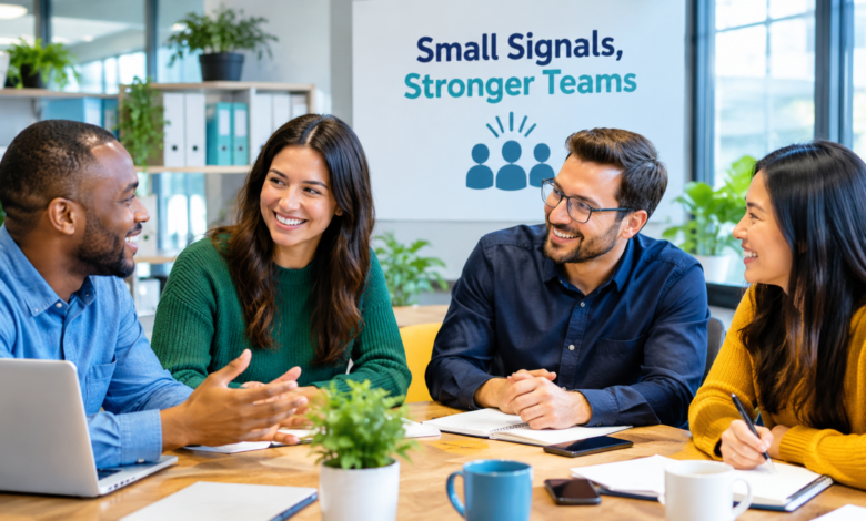 Small Signals, Stronger Teams